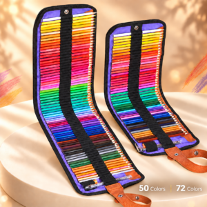 Home roll up colored pencil set