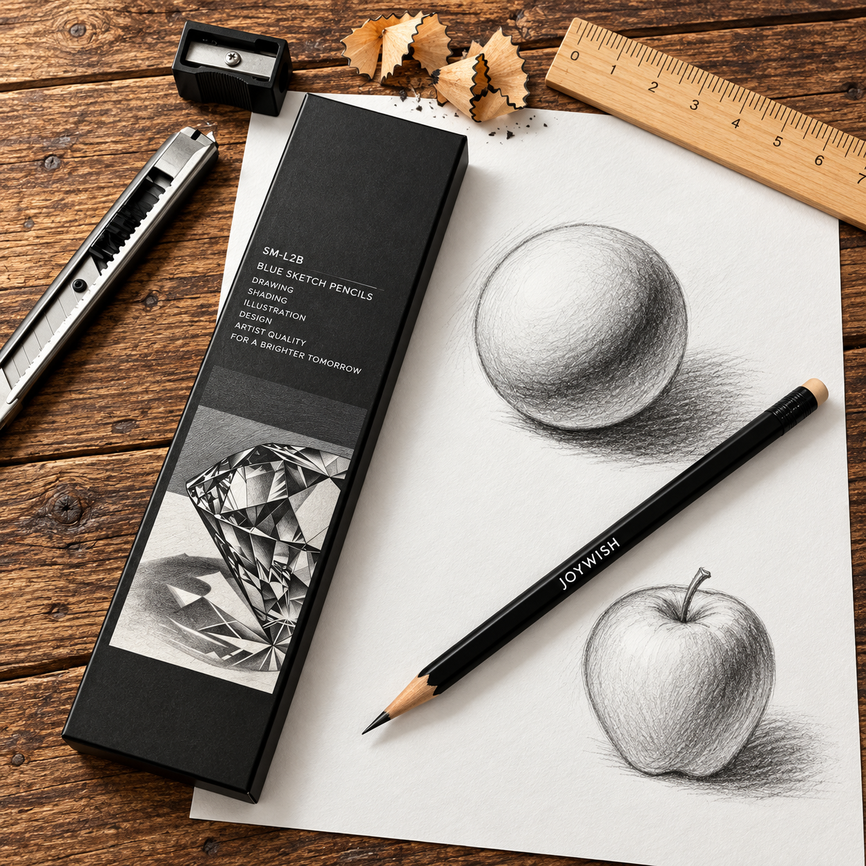 sketch pencils (black) sketch pencils (black)